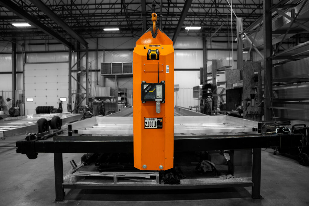 2 thousand pound capacity torquex rotation device in manufacturing setting