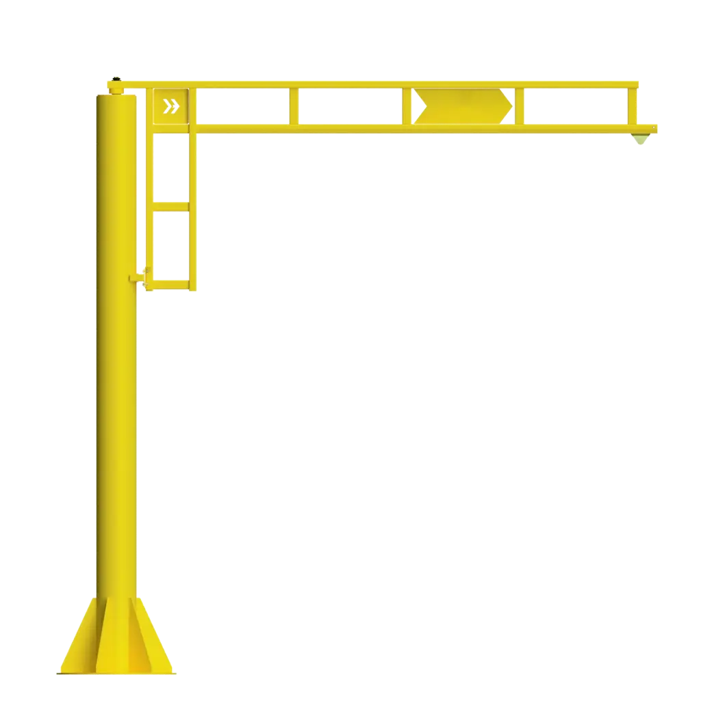HyperLite Freestanding Jib Crane 3D Model