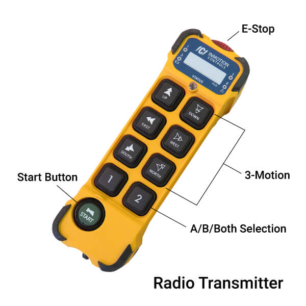 INMOTION K Plus Series Radio Transmitter Specifications