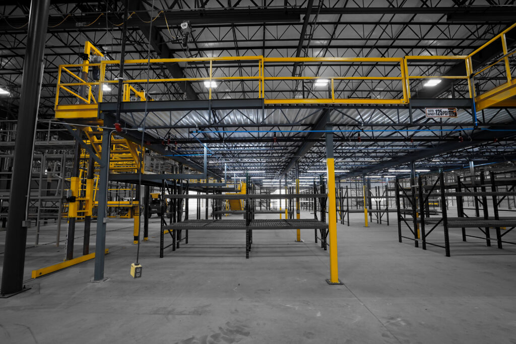 production mezzanine in rv manufacturing setting 3