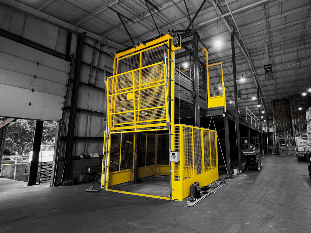 production vrc in warehouse setting 1