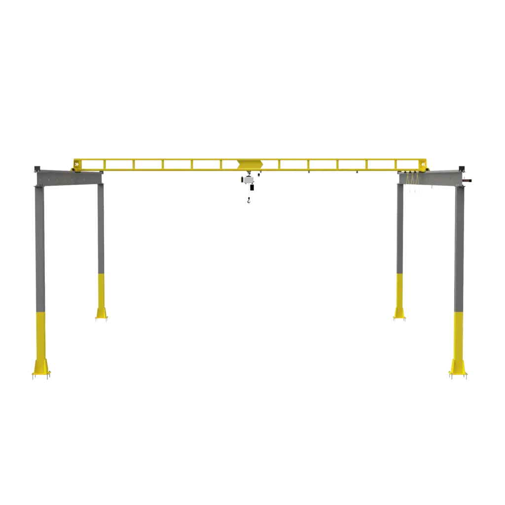 PWI HyperLite Freestanding Crane 3D Image