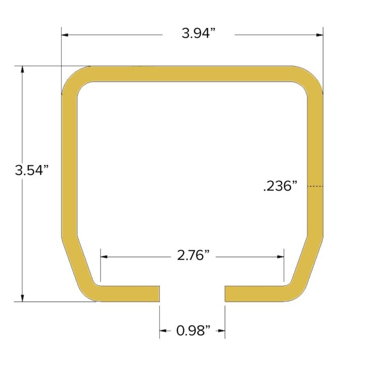 S400 Track Dimensions